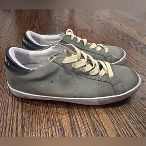Golden Goose Superstar 'Military Green' size 38